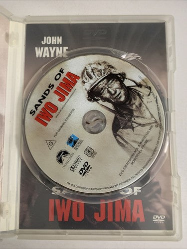 Sands of Iwo Jima (DVD, 1949) John Wayne Region 4