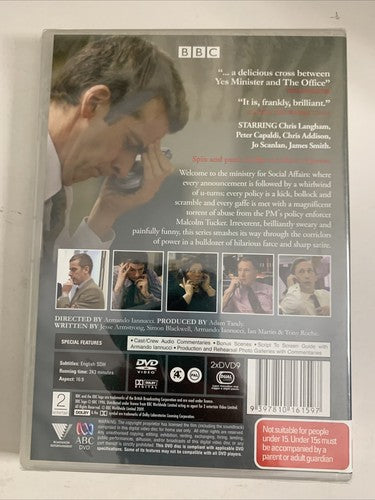 The Thick Of It : Series 1 (DVD, 2005) Region 4 NEW