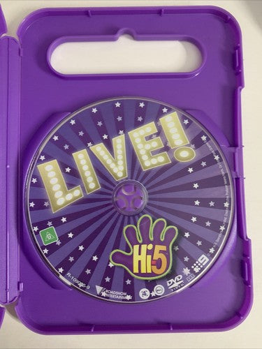 Hi-5 Live! The Playtime Concert (DVD, 2008) Region 4