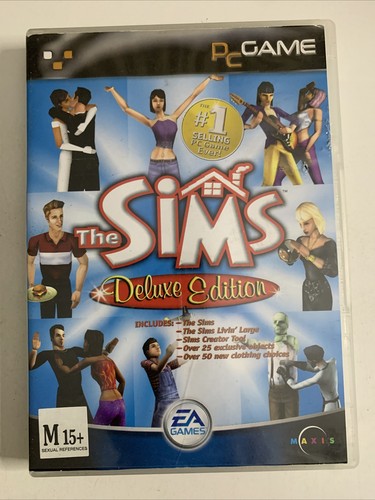 The Sims Deluxe Edition PC Windows CD-ROM Game