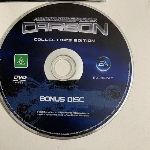 Need For Speed: Carbon Collectors Edition Microsoft XBOX 360 PAL Racing Game