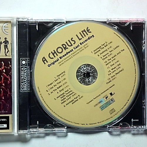 A Chorus Line - Original Broadway Cast Recording (CD) Australia SK 65282