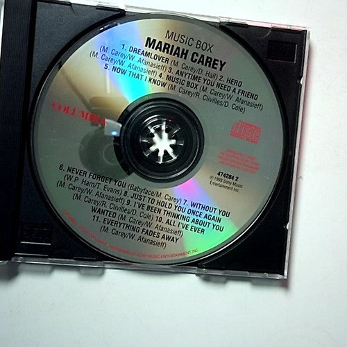 Mariah Carey – Music Box (CD, 1994) Australia 474284.9