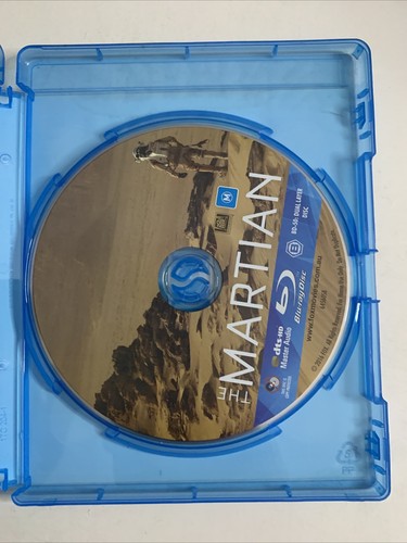 The Martian (Blu-ray, 2014) Matt Damon Region B