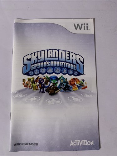 Skylanders Spyro's Adventure Nintendo Wii PAL GAme