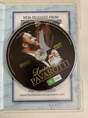 Luciano Pavarotti + Bonus Biography (DVD) Documentary All Regions