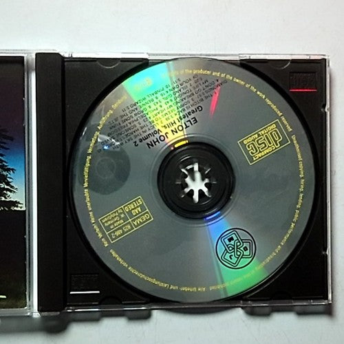 Elton John – Greatest Hits, Volume 2 (CD, 1985) Europe 825 486-2