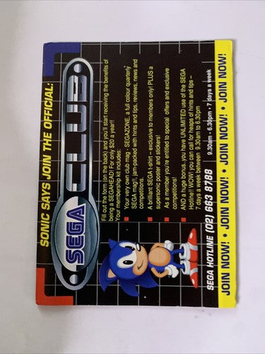 Altered Beast SEGA Mega Drive PAL 1990 Game Complete