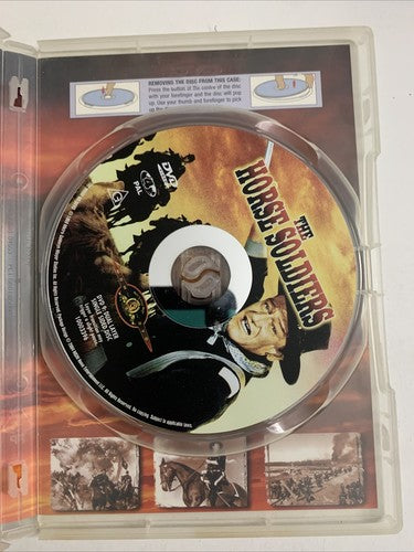 The Horse Soldiers (DVD, 1959) John Wayne, William Holden Region 4