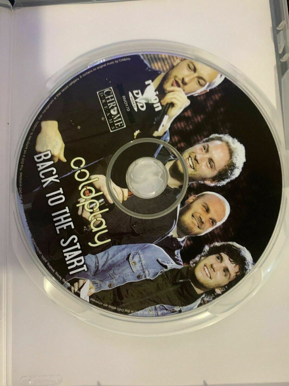 Coldplay - Back To The Start (DVD, 2003) Interviews & Rare Footage. All Regions