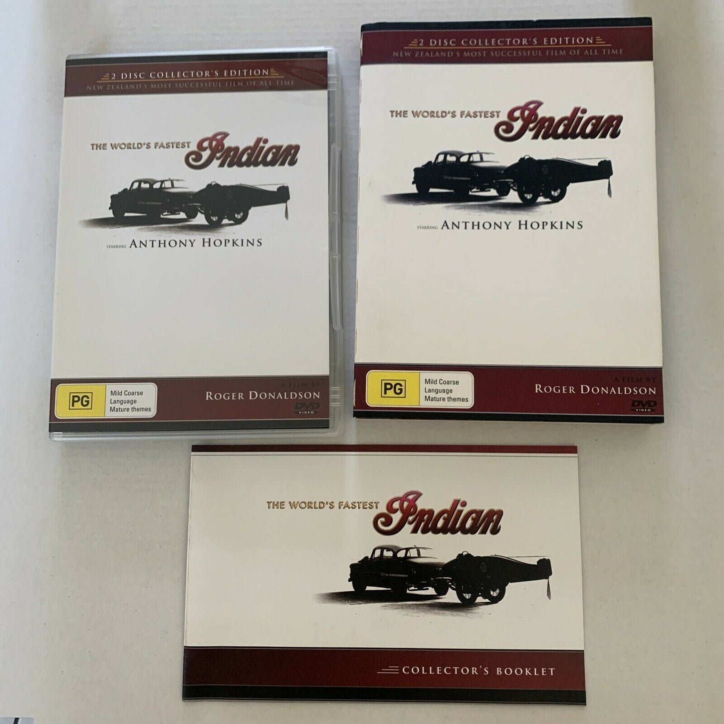 The World's Fastest Indian - Collector's Editon (DVD, 2006) Collector's Booklet
