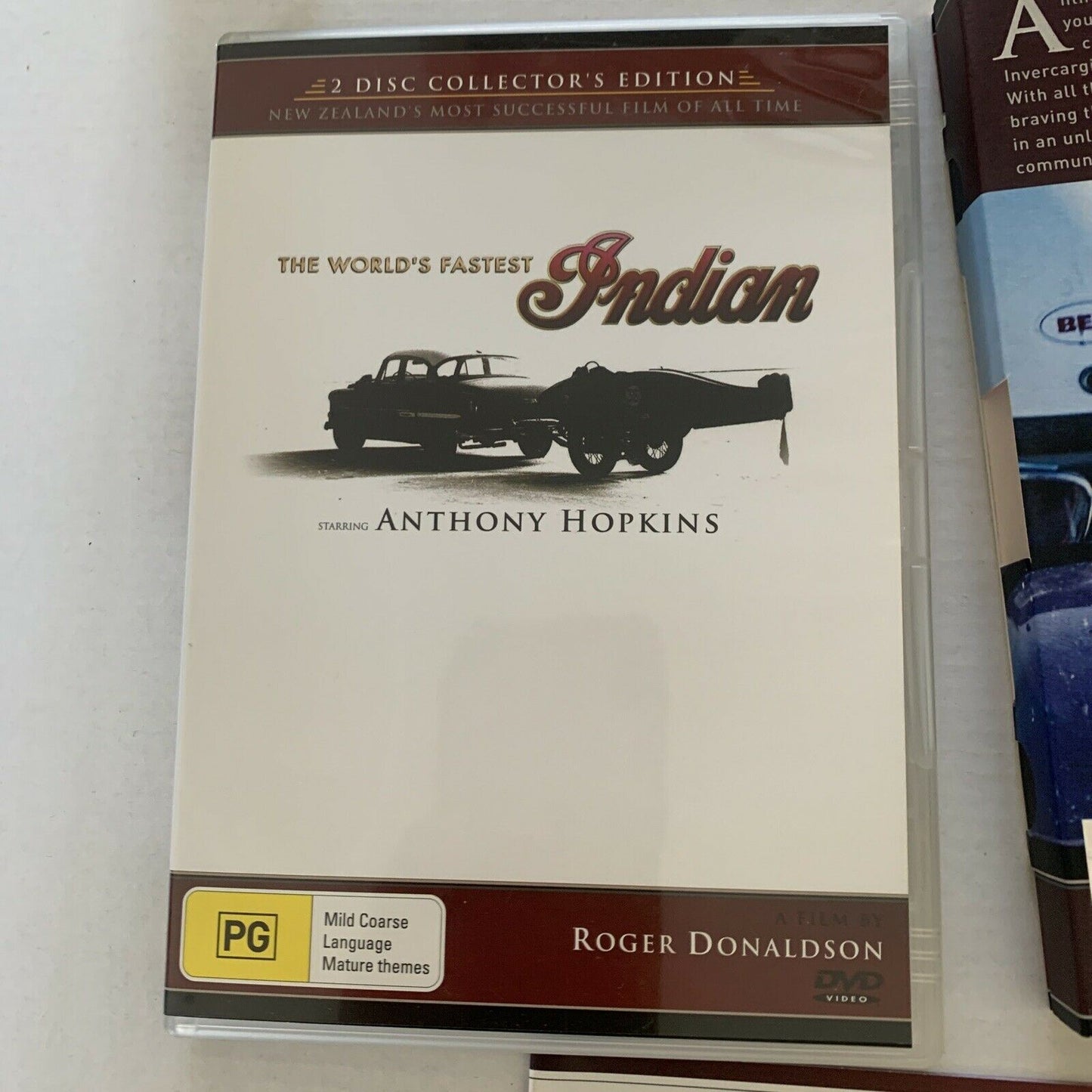 The World's Fastest Indian - Collector's Editon (DVD, 2006) Collector's Booklet