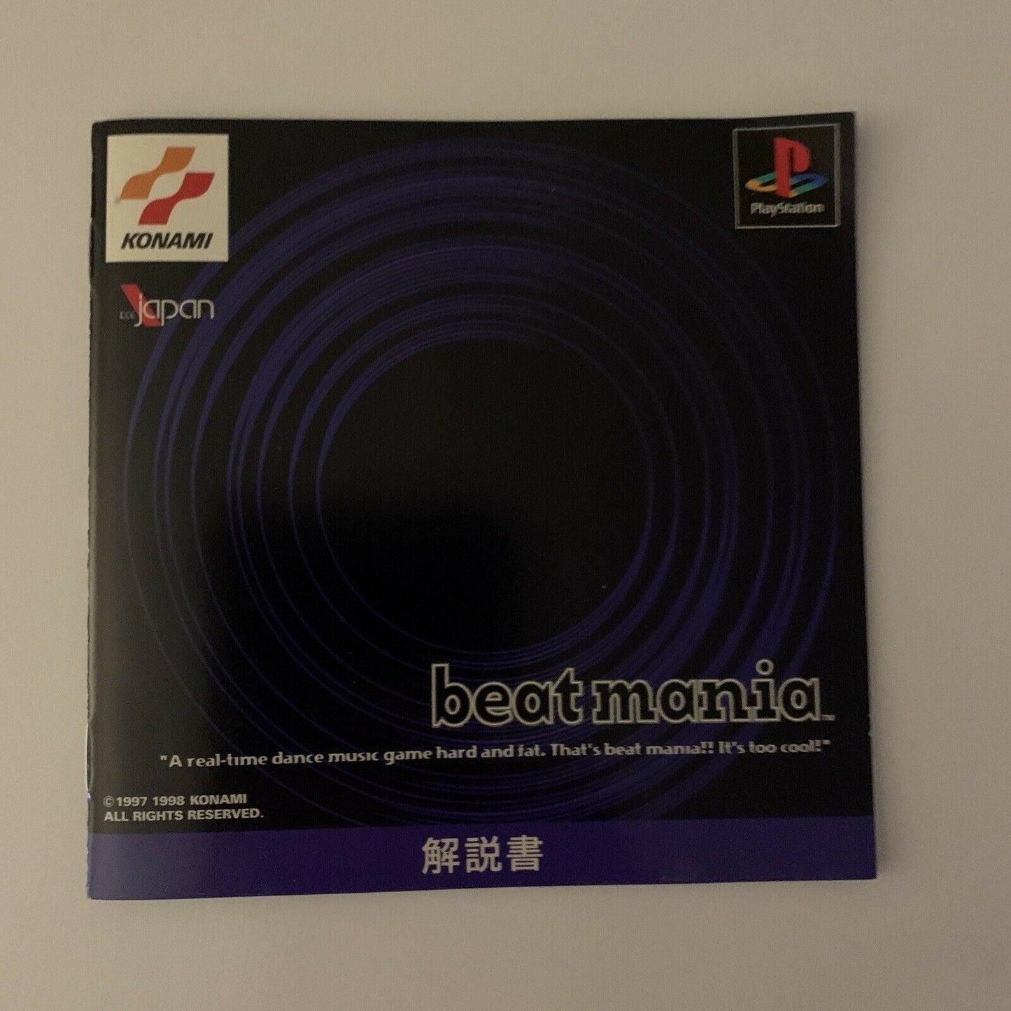 Beatmania - PlayStation PS1 NTSC-J Japan Music DJ Game
