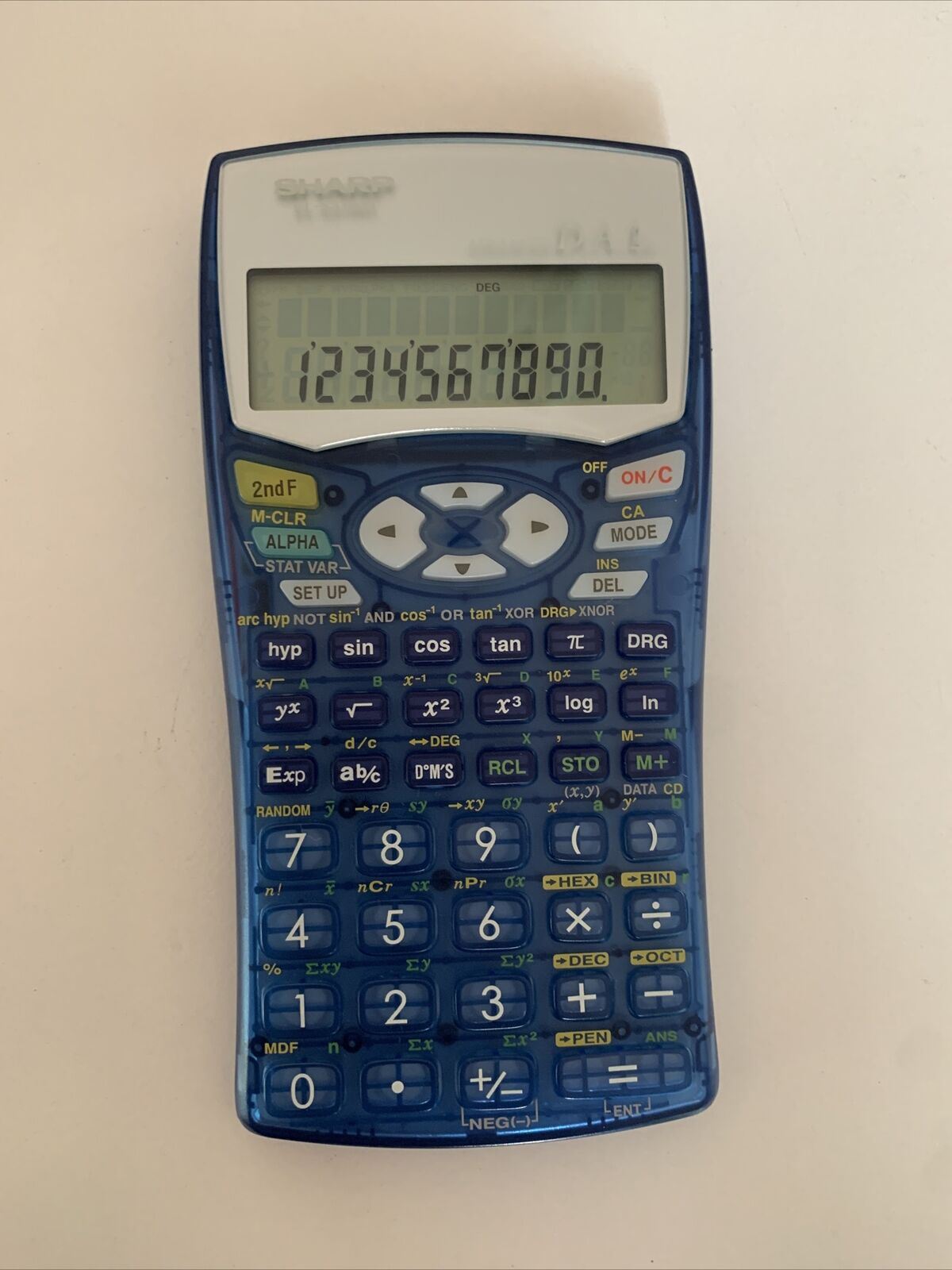 Sharp EL-531WH Scientific Calculator