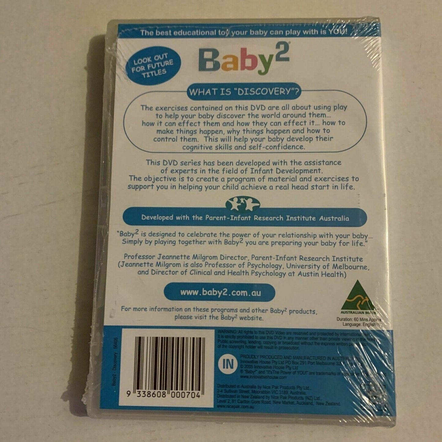 *New Sealed* Baby 2 - Discovery - 0-24 Months - Infant Development DVD