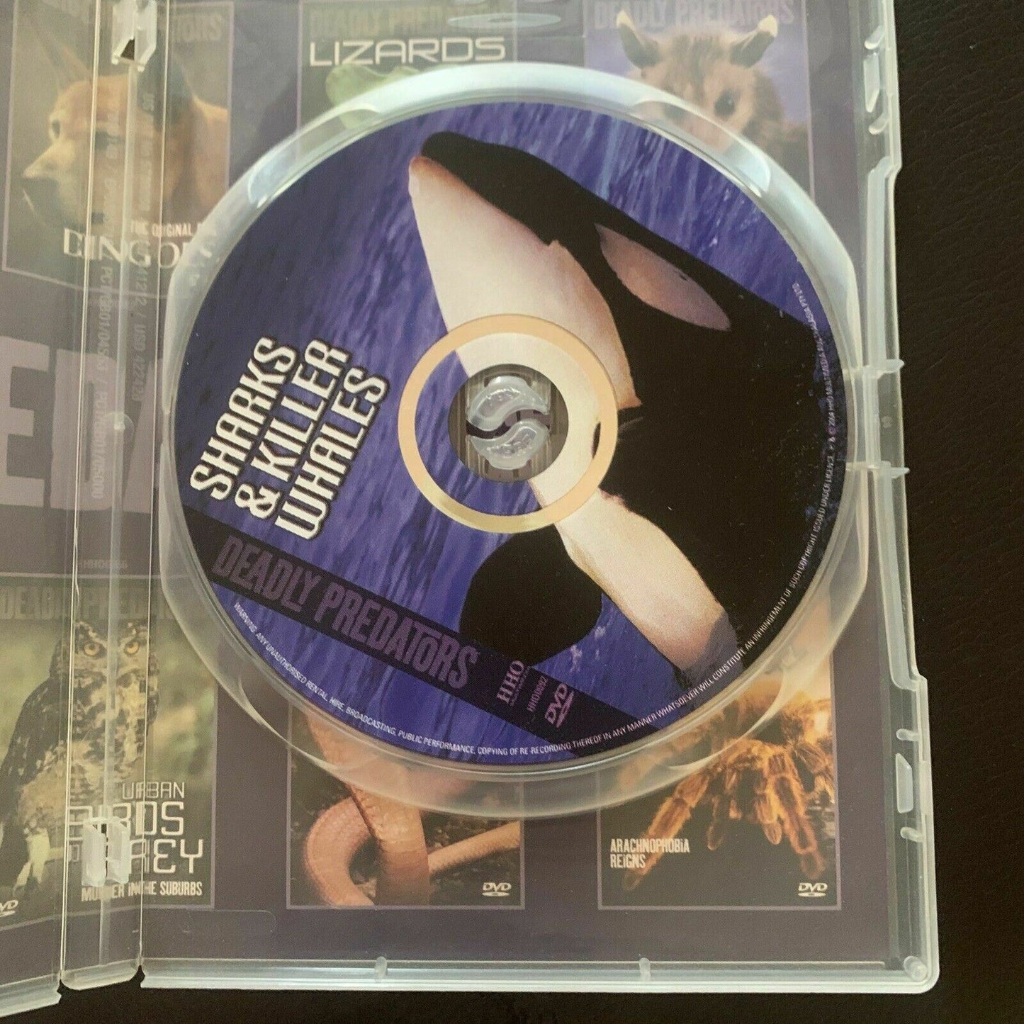 Deadly Predators - Sharks & Killer Whales (DVD, 2004) Rob Bredl