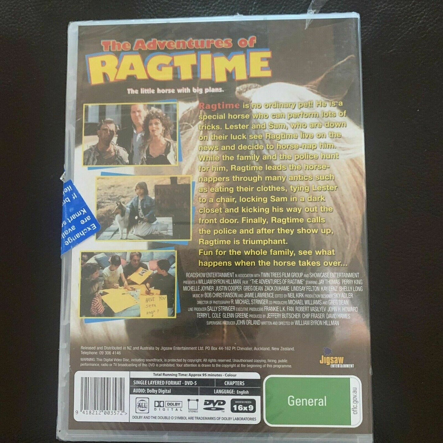 *New Sealed* The Adventures Of Ragtime (DVD, 1998) Jay Thomas, Shelley Long