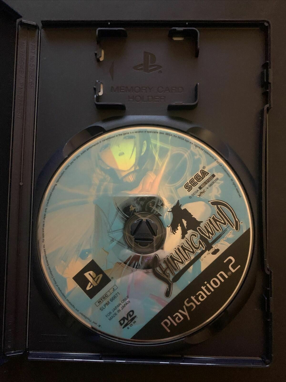 Shining Wind - PS2 Playstation 2 NTSC-J Japan SEGA Action RPG Game