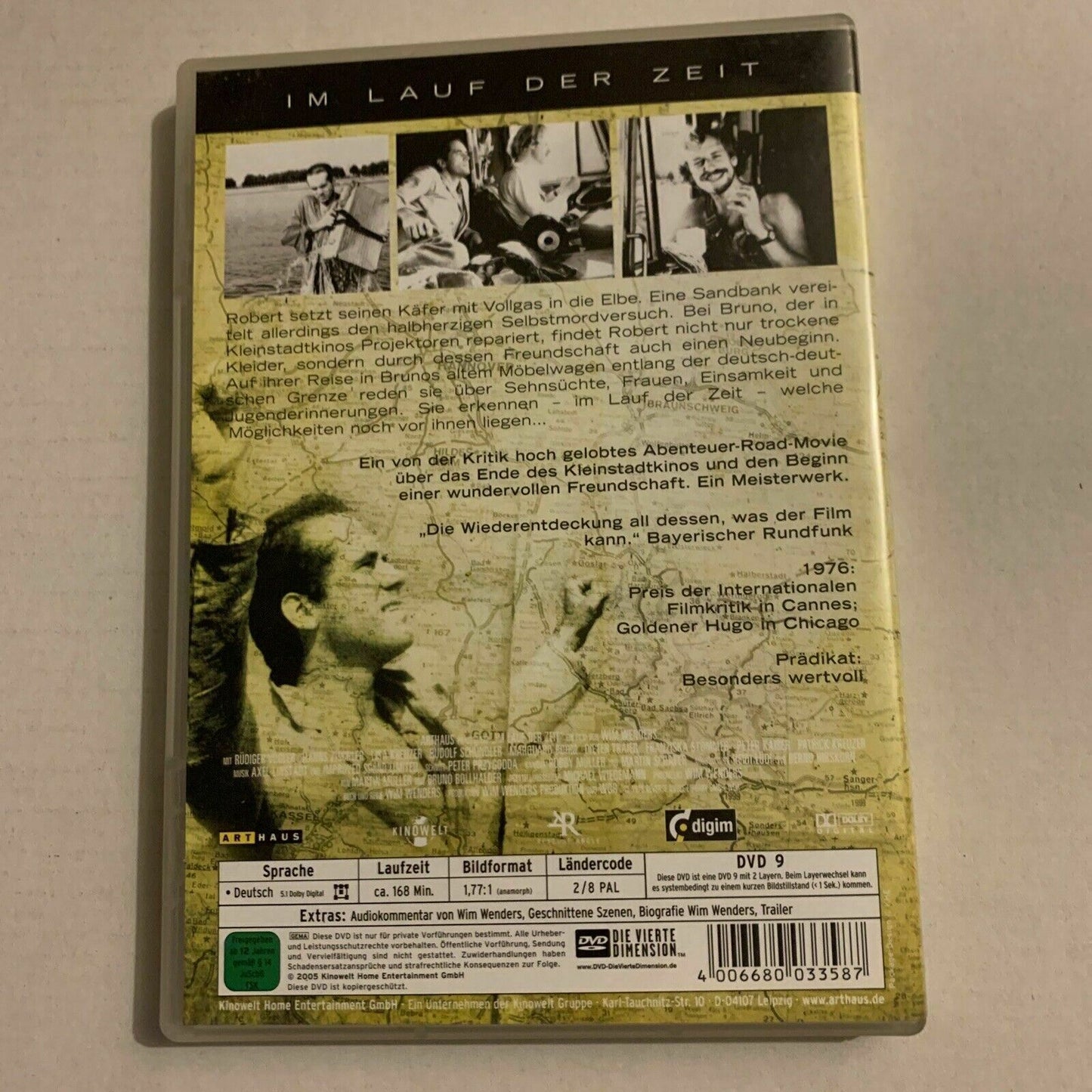 Im Lauf Der Zeit - Wim Wenders Edition (DVD, 2005) Region 2