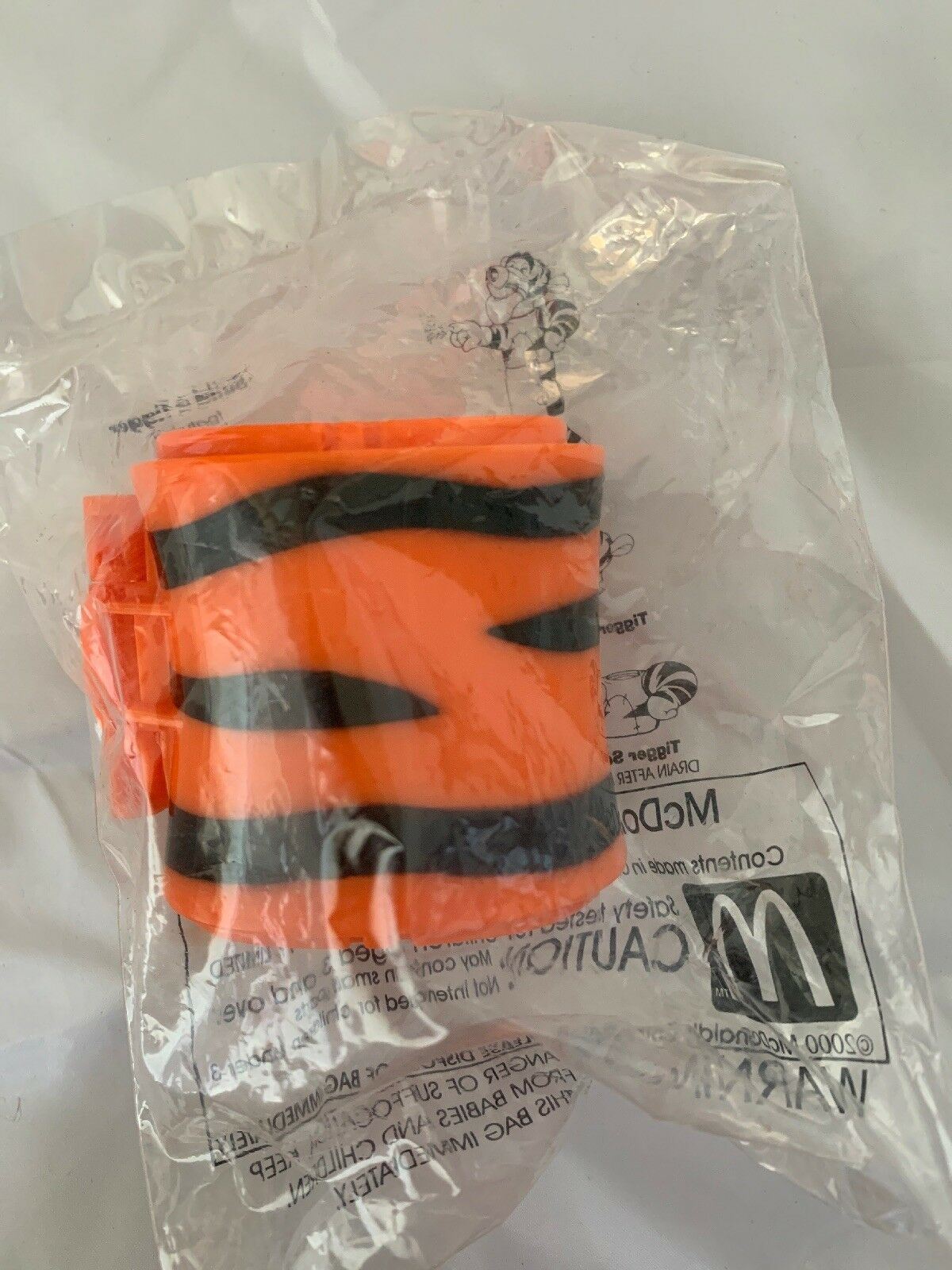 McDonald's Happy Meal Disney Build A Tigger Trunk Figurine From 2000 Sealed