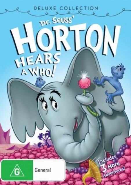 Horton Hears a Who! (DVD, 2008) - Deluxe Collection Remastered Original Dr Seuss