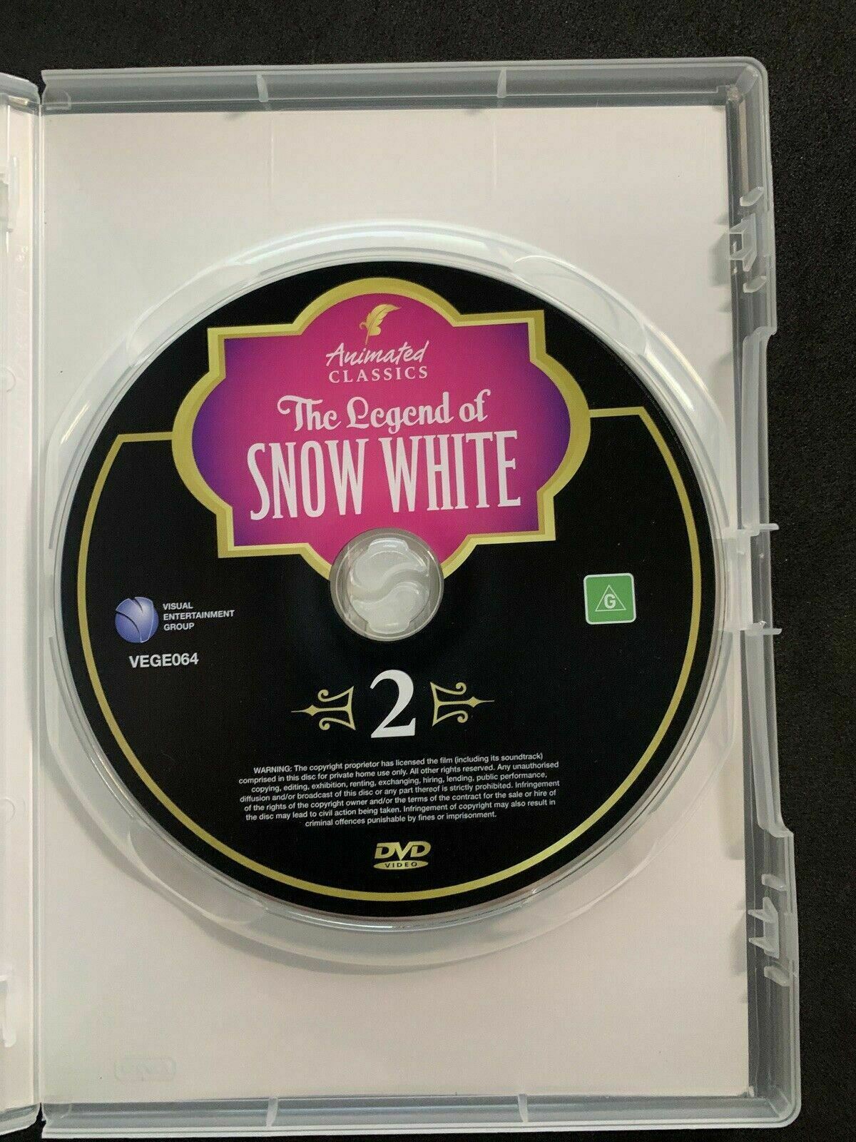 Animated Classics - The Legend Of Snow White : Vol 2 (DVD)