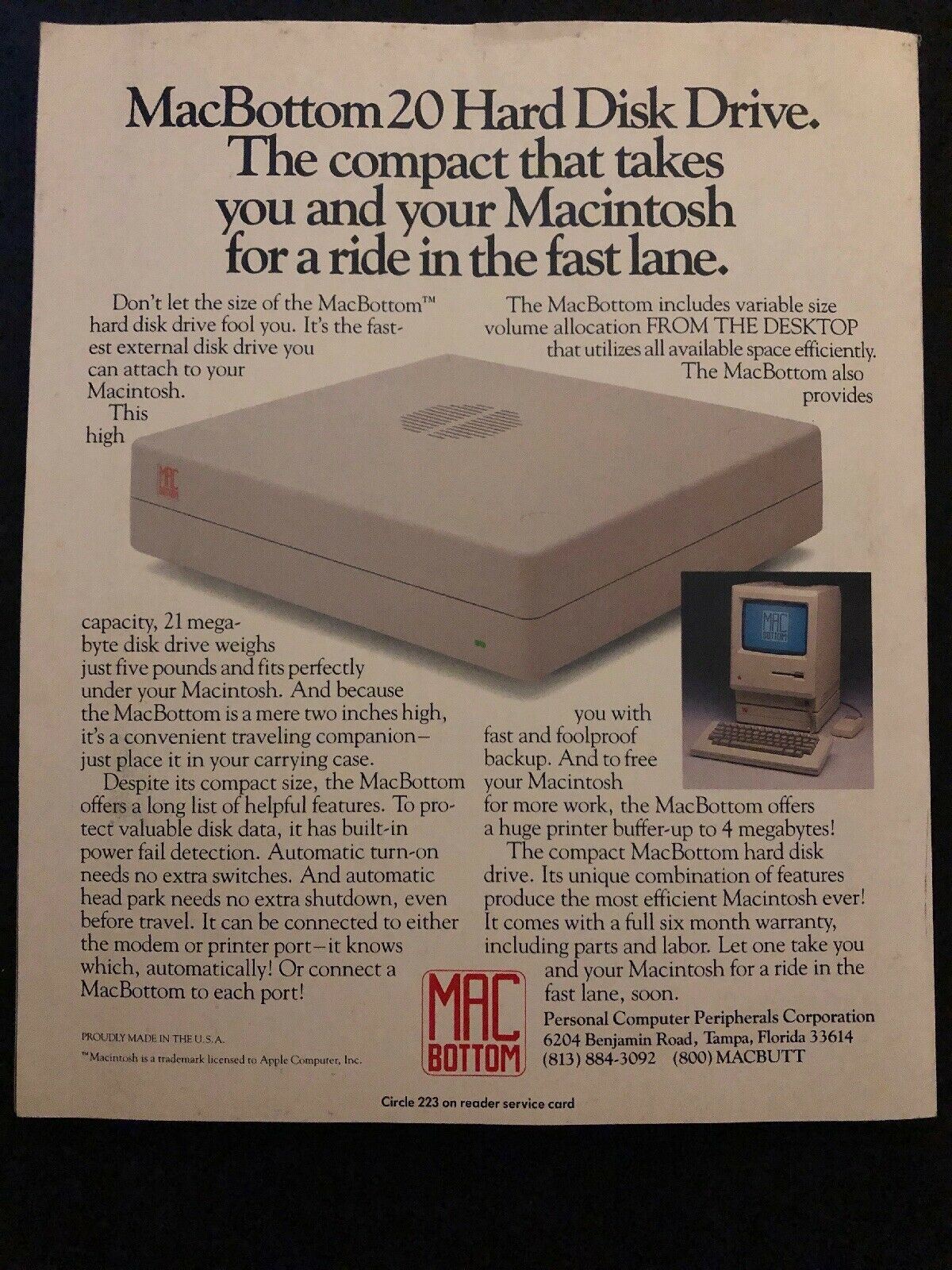 Macworld July 1986 Magazine Includes Desktop Publishing Mag Apple Vintage Rare