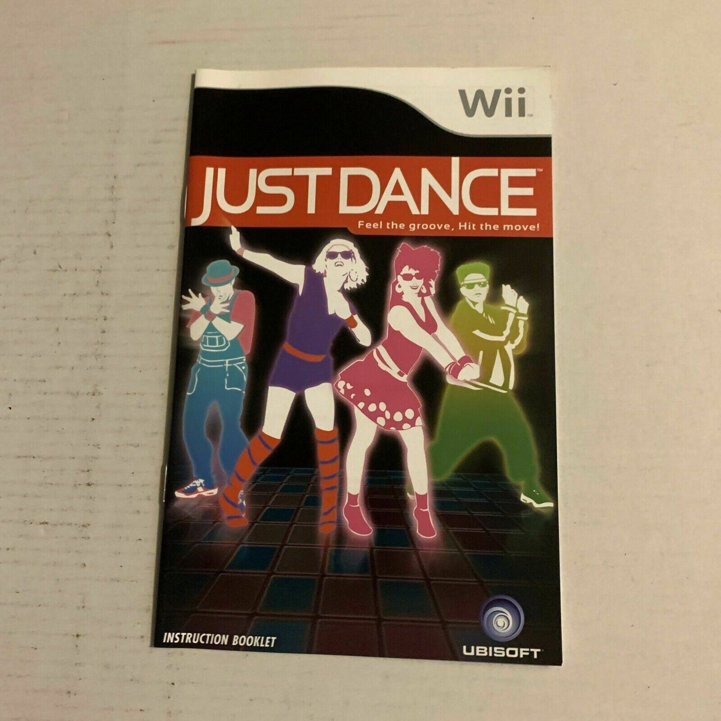 Just Dance Nintendo Wii Game Pal With Manual