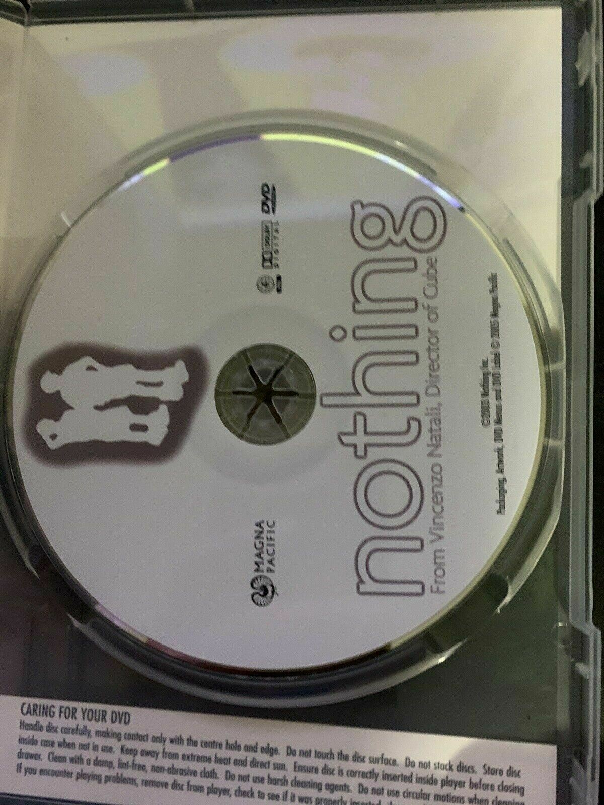 Nothing (DVD, 2003) Vincenzo Natalie .Region 4