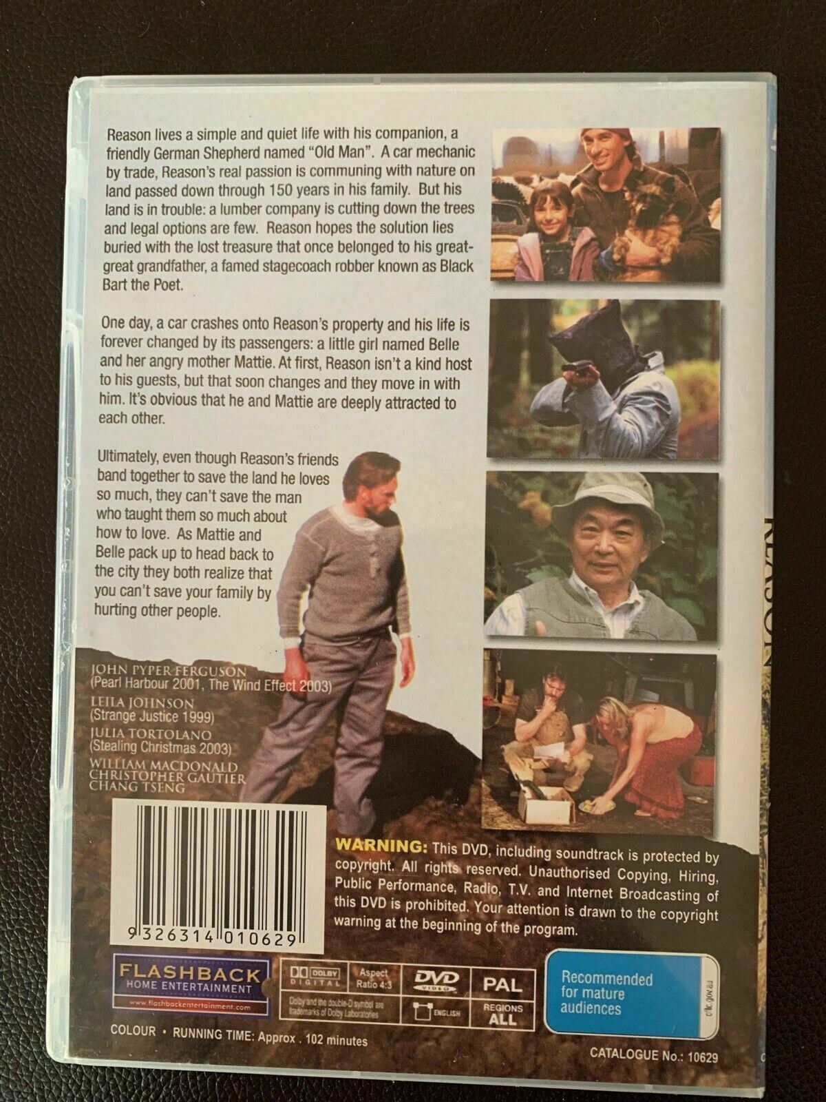 Betraying Reason (DVD, 2003) John Pyper-Ferguson, Leila Johnson. All Regions