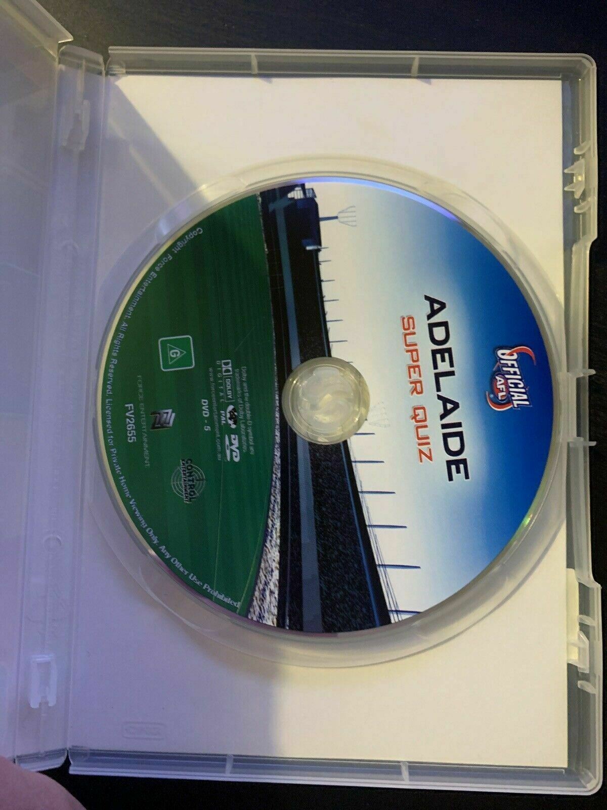 AFL - Adelaide Crows Super Quiz (Interactive DVD Game) Region 4