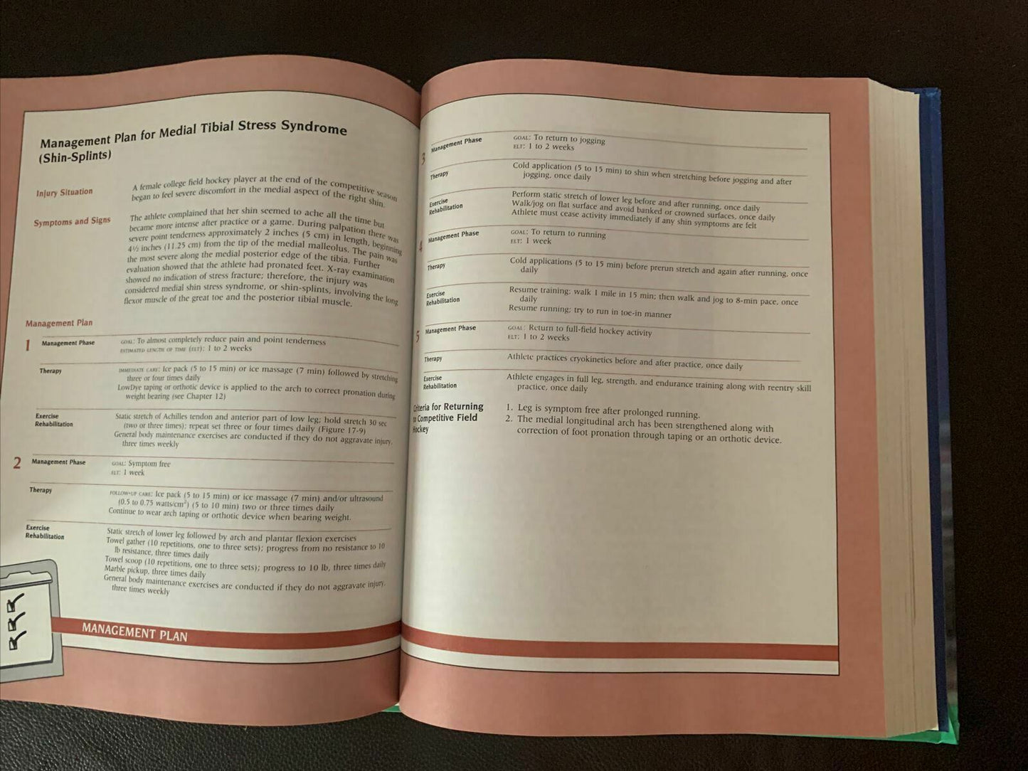 Principles of Athletic Training 8th ed. HC by Arnheim & Prentice Book USED