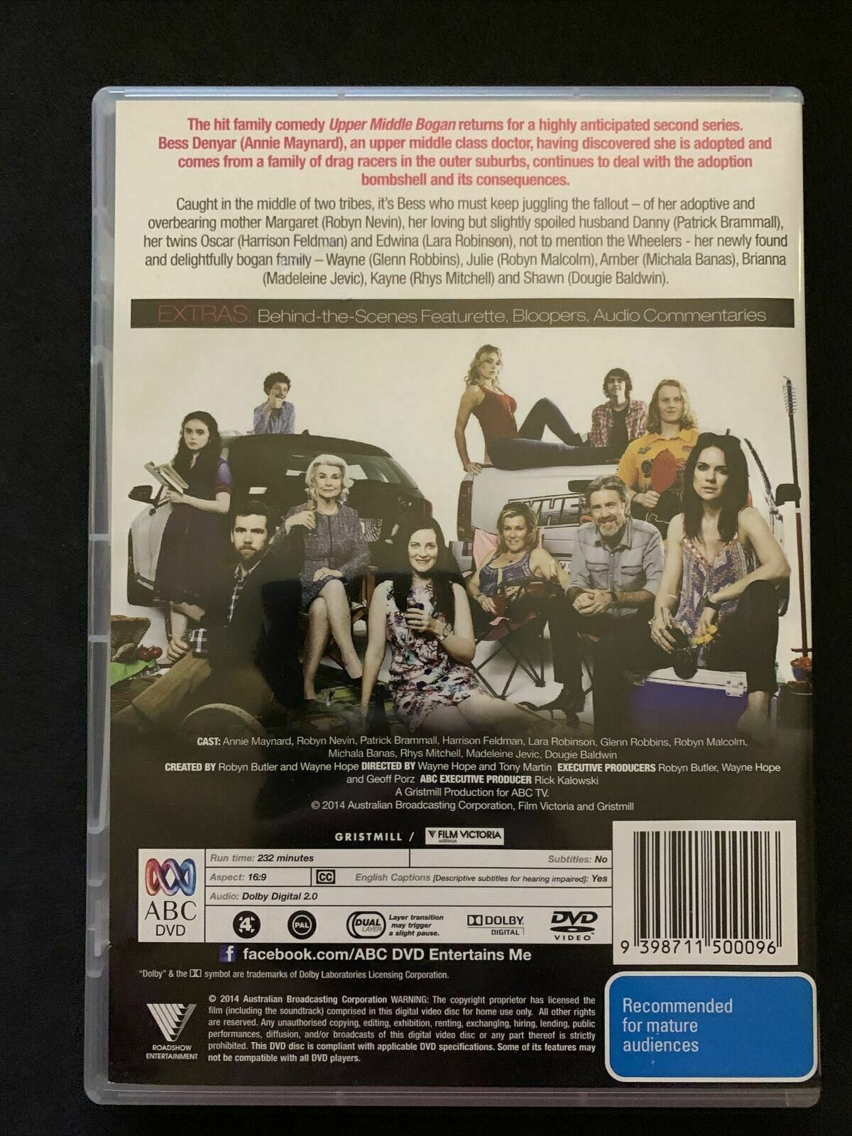 Upper Middle Bogan : Series 2 (DVD) ABC TV Comedy Series - Region 4