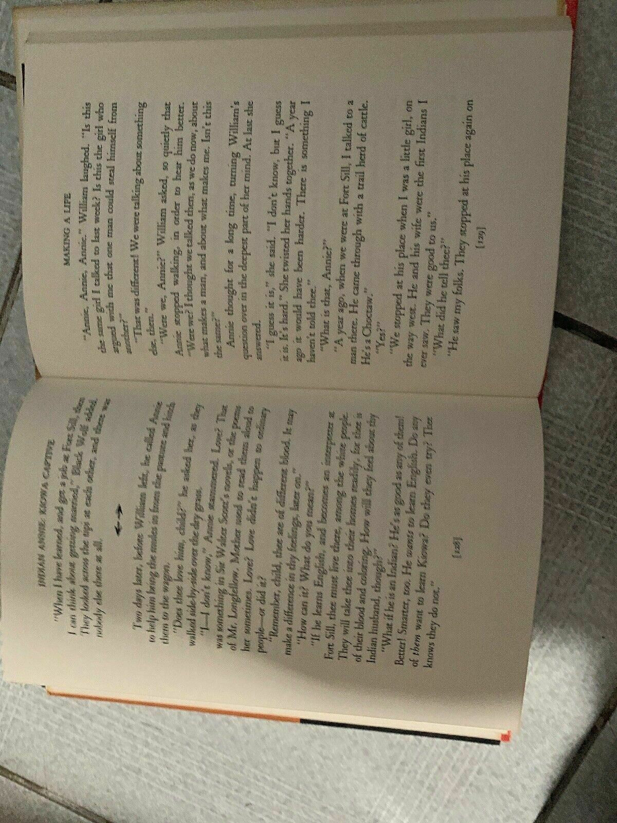 Indian Annie: Kiowa Captive by Alice Marriott (1966) First Edition Vintage Book