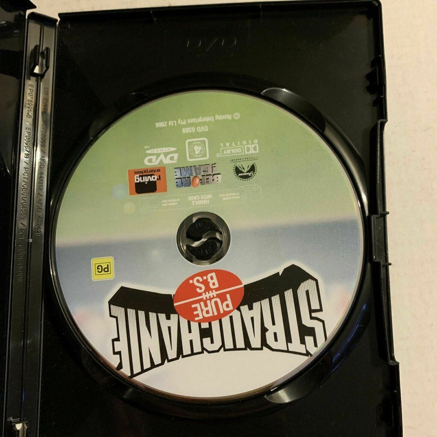 Strauchanie Pure B.S (DVD, 2006) Bryan Straughan. Region 4