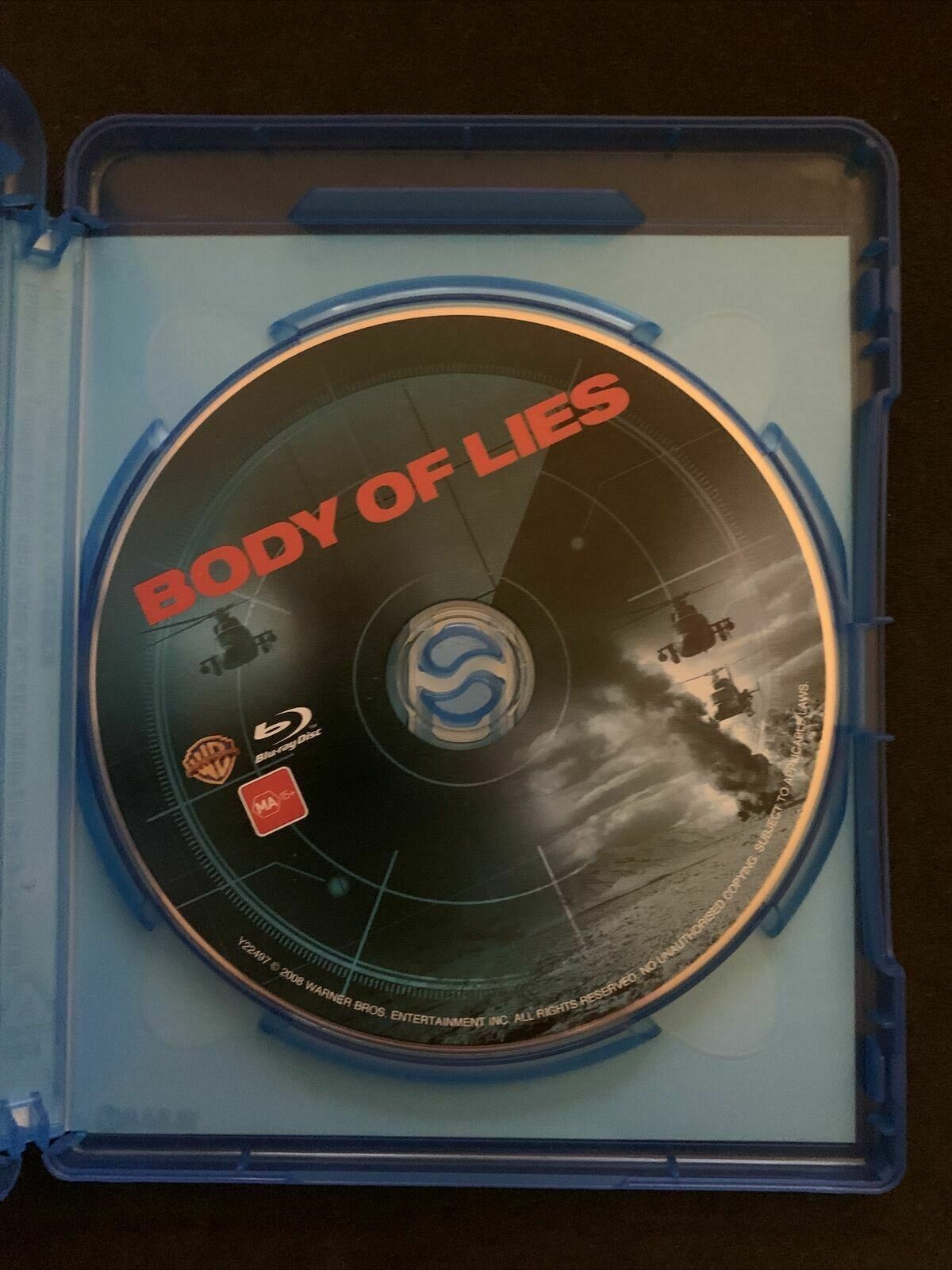 Body Of Lies (Blu-ray, 2008) Leonardo DiCaprio, Russell Crowe, Mark Strong