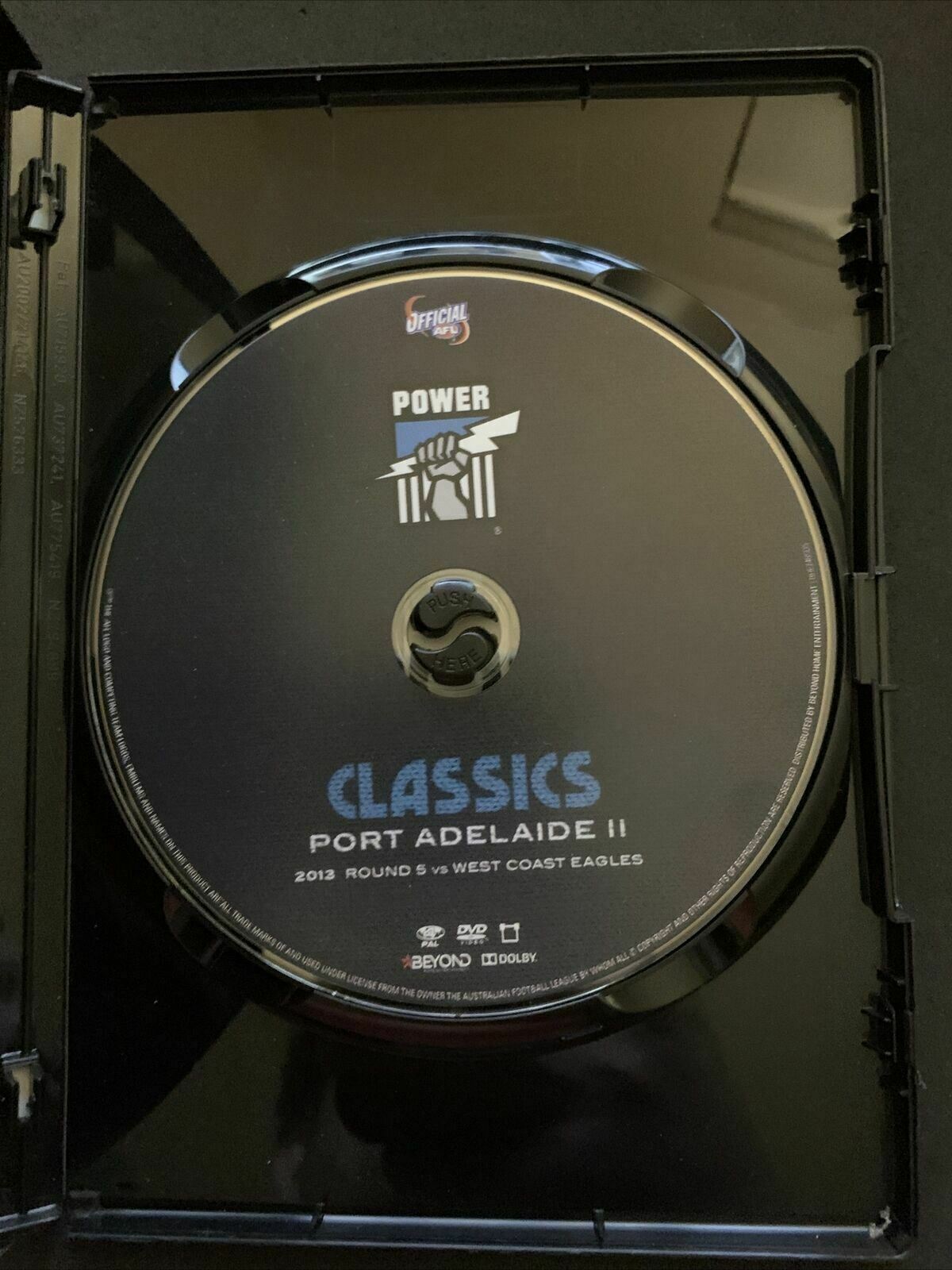 AFL Classics: Port Power 2013 Round 5 Vs West Coast Eagles DVD
