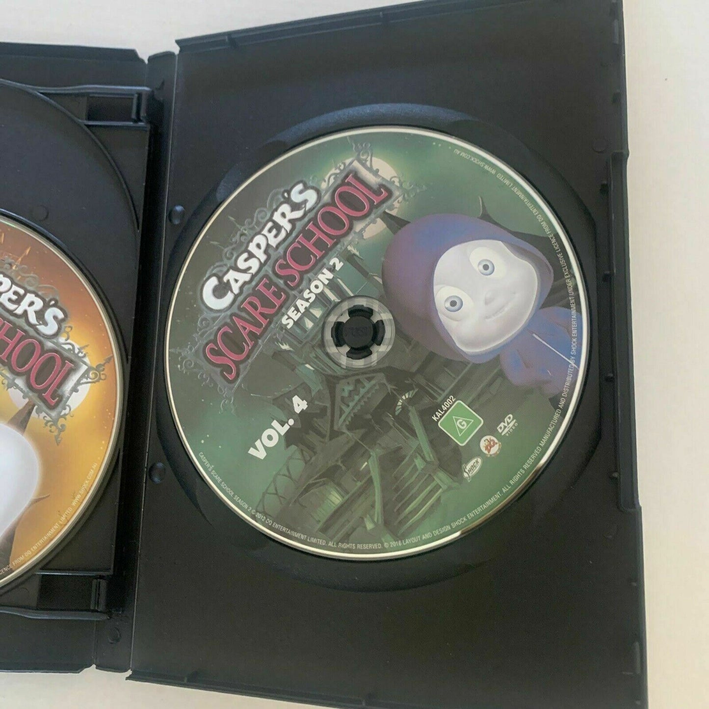 Casper's Scare School : Season 2 (DVD, 2009, 4-Disc Set) Region 4