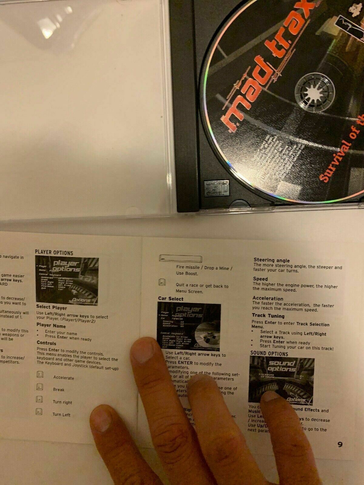 Mad Trax - Survival Of The Maddest (1998) PC Cdrom Vintage Game With Manual