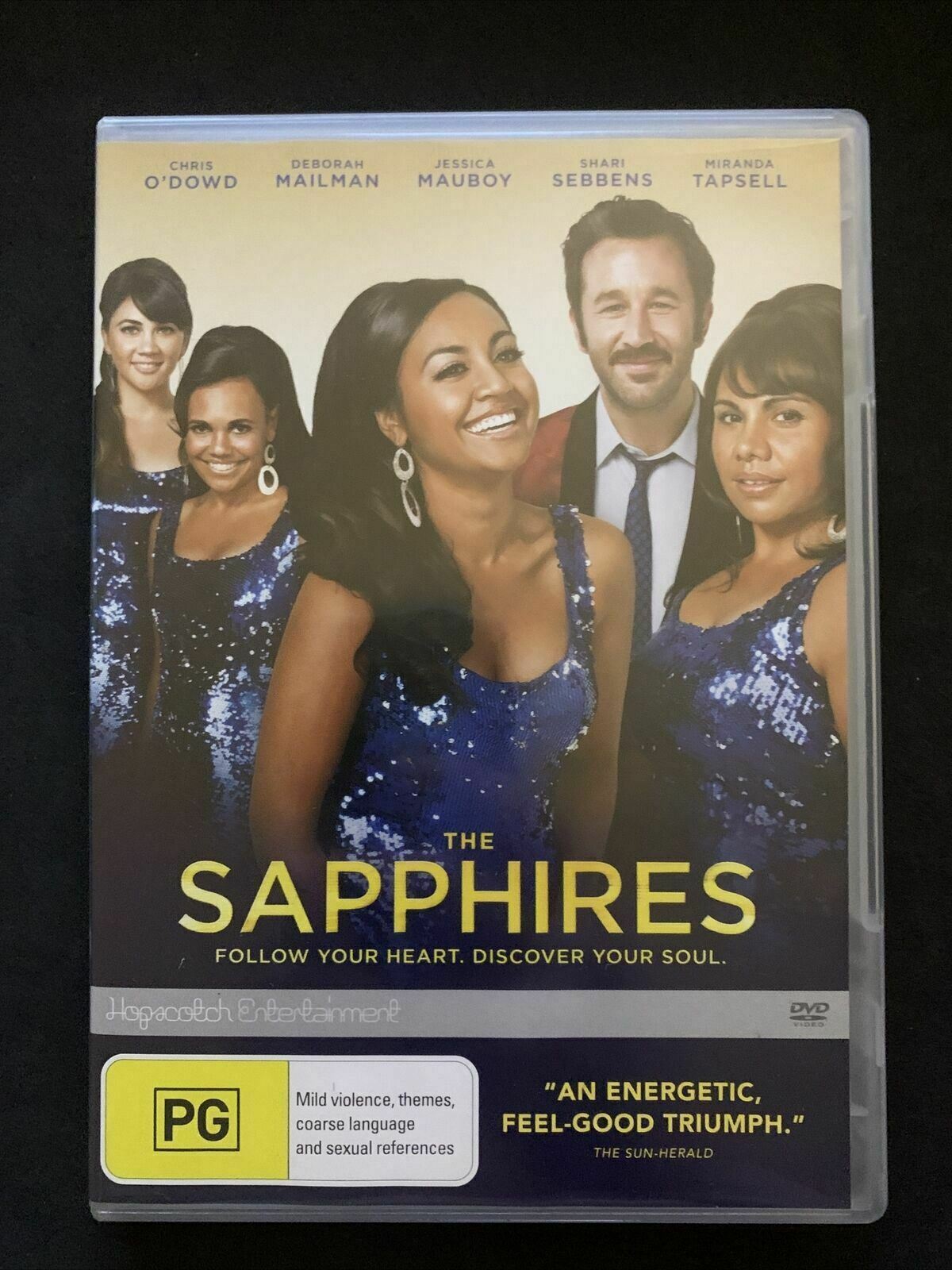 The Sapphires (DVD, 2012) Chris O'Dowd, Deborah Mailman, Jessica Mauboy. Region4