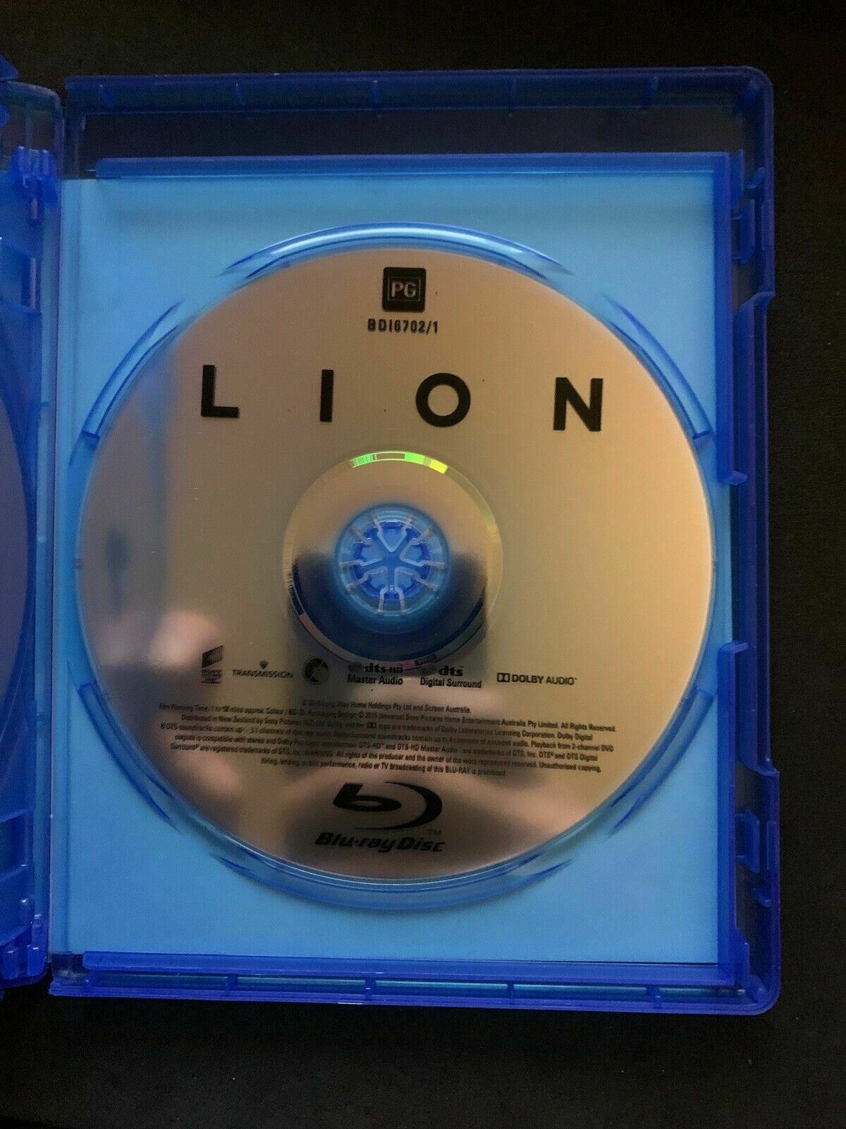 Lion (Blu-ray, 2016) Dev Patel, Nicole Kidman - Region B
