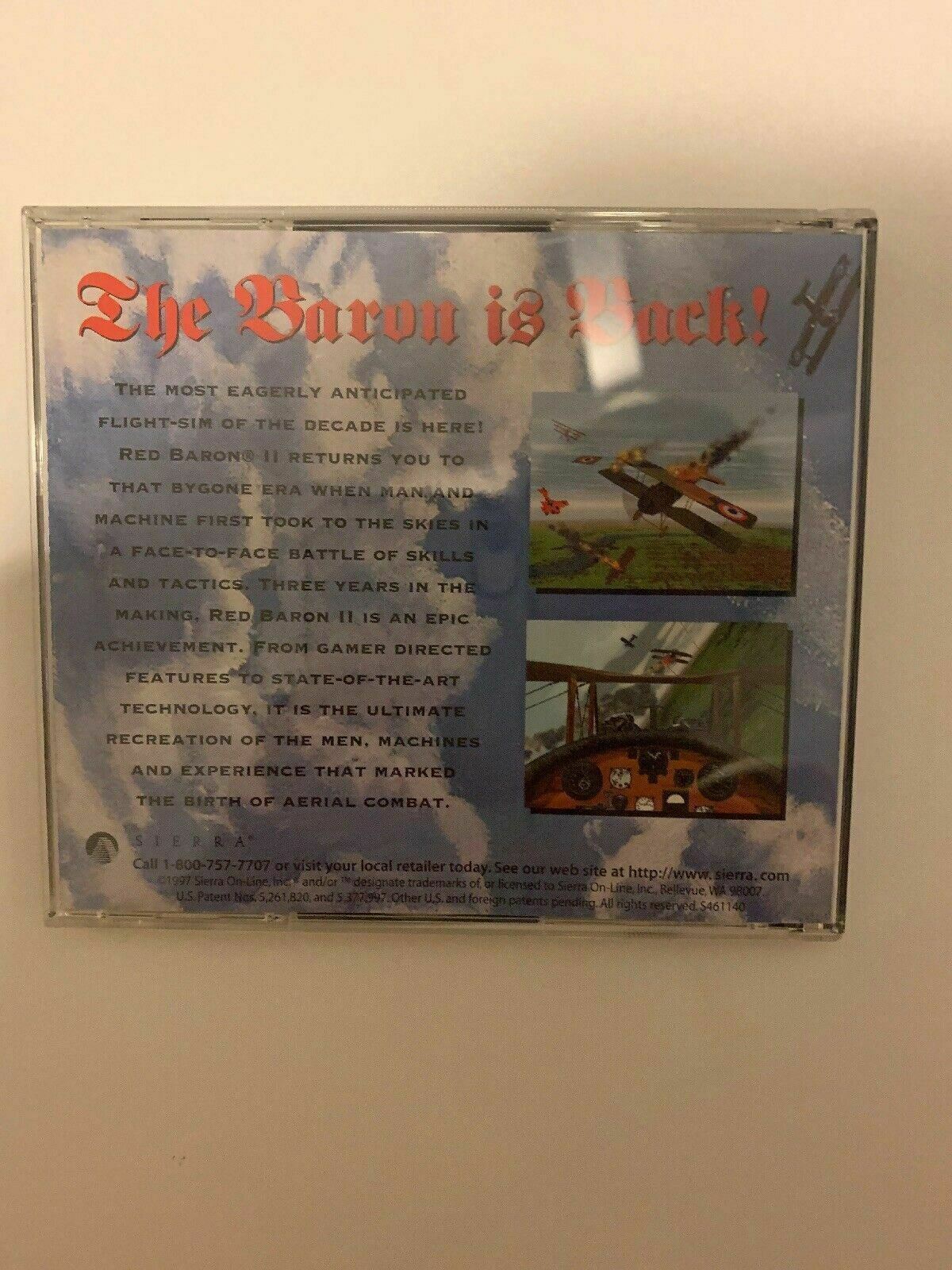 Sierra Pro Pilot - The Complete Flight Simulator PC CD 1997 Retro Vintage Game