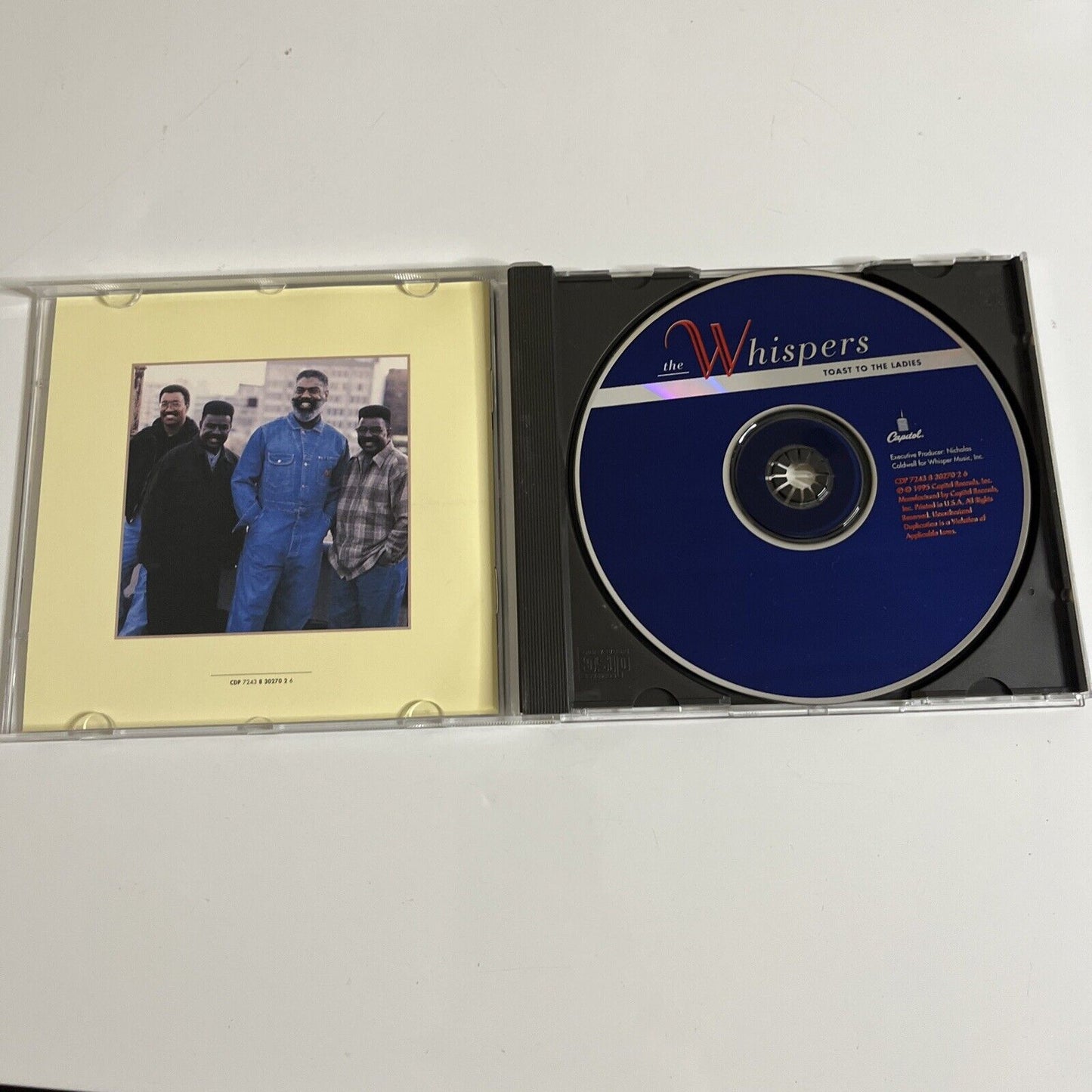 Toast to the Ladies by The Whispers (CD, 1995) Capitol Records