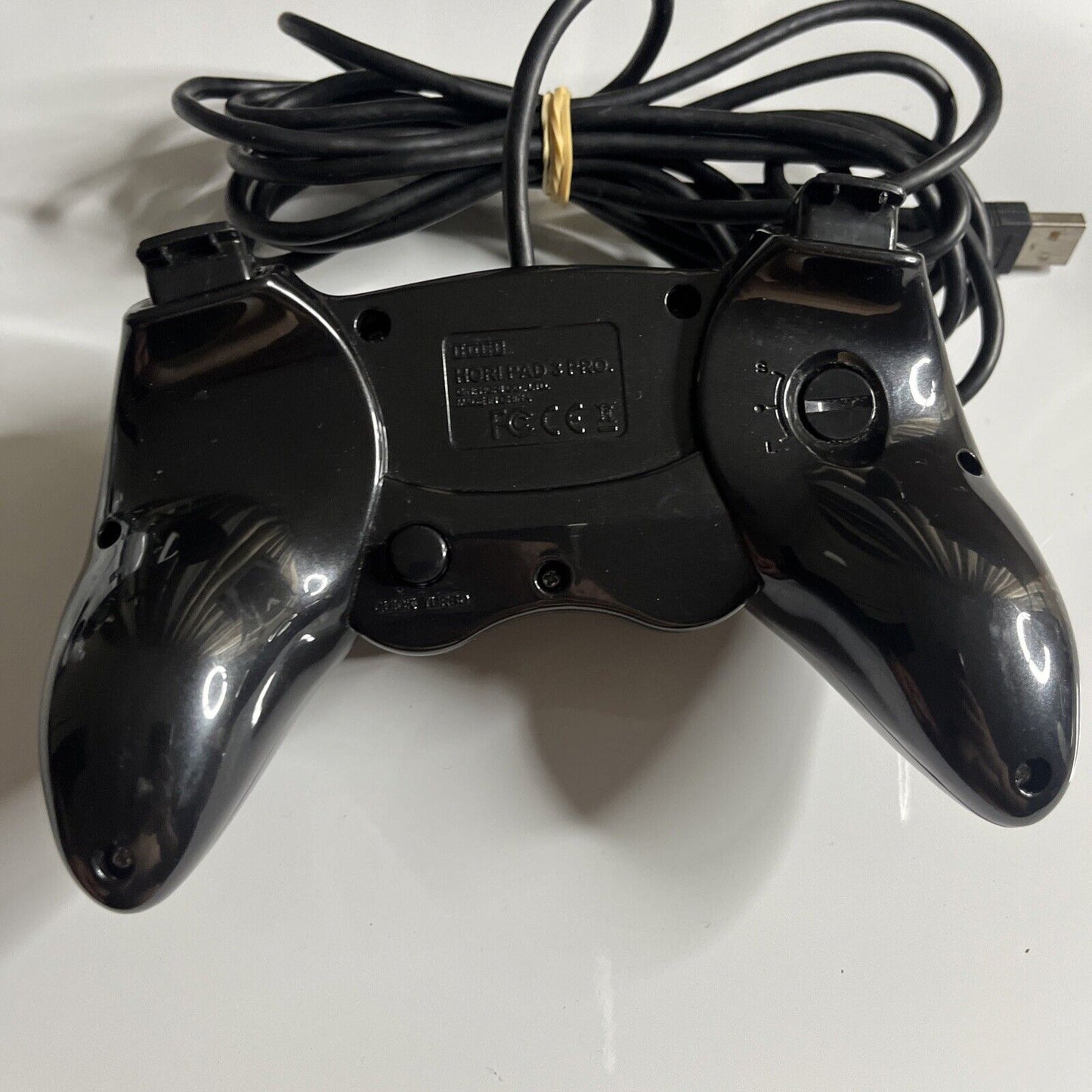 Hori Sony PS3 Horipad 3 Pro Controller Black with Adjustable D-pad + Rapid Fire