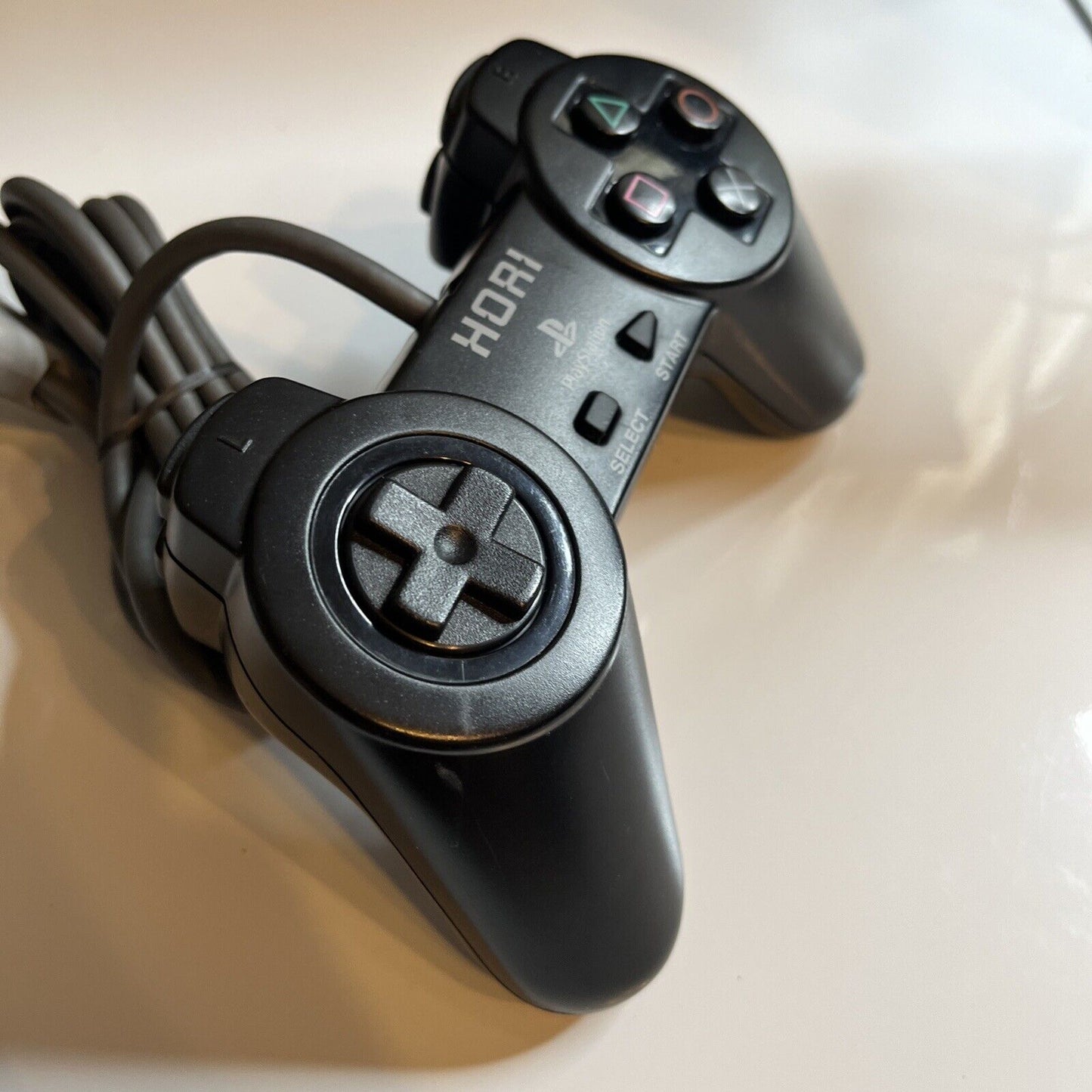 Hori Sony PlayStation PS1 Controller Gamepad Black Wired