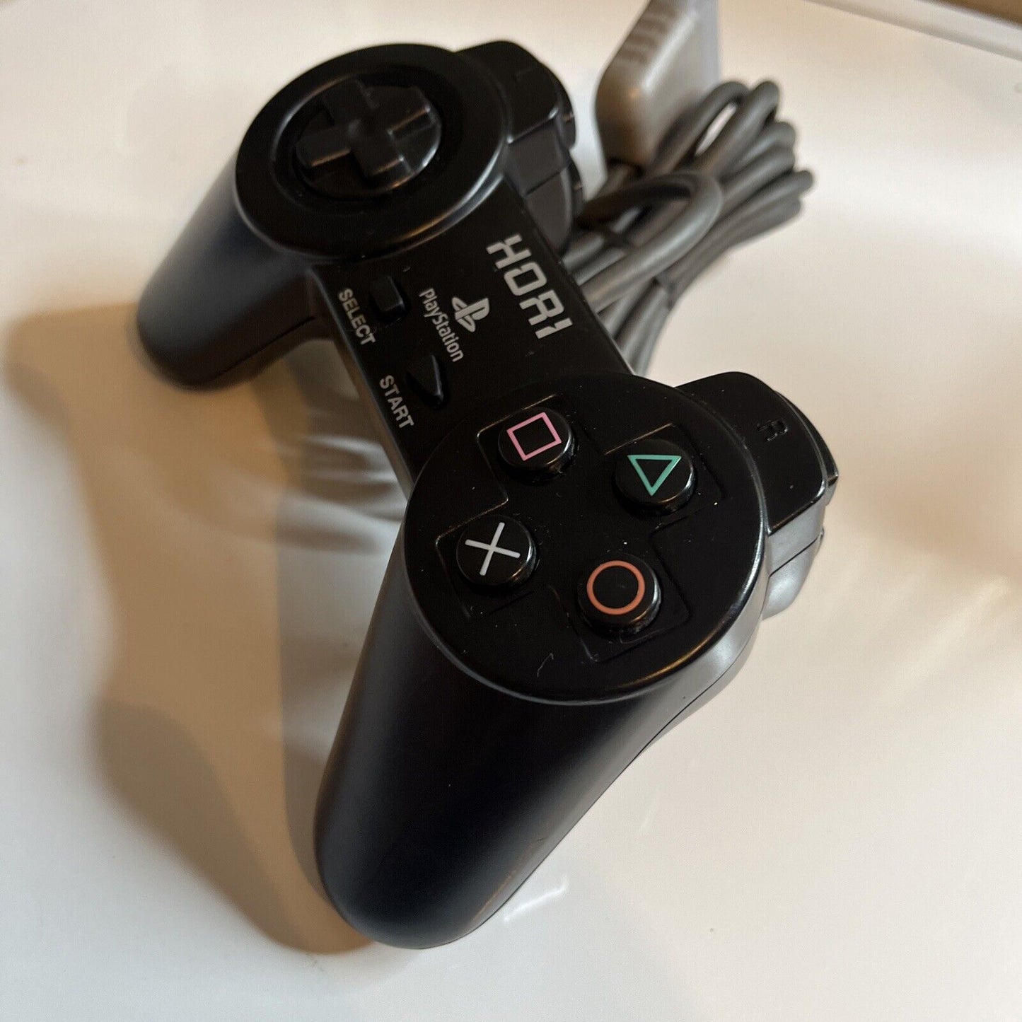 Hori Sony PlayStation PS1 Controller Gamepad Black Wired