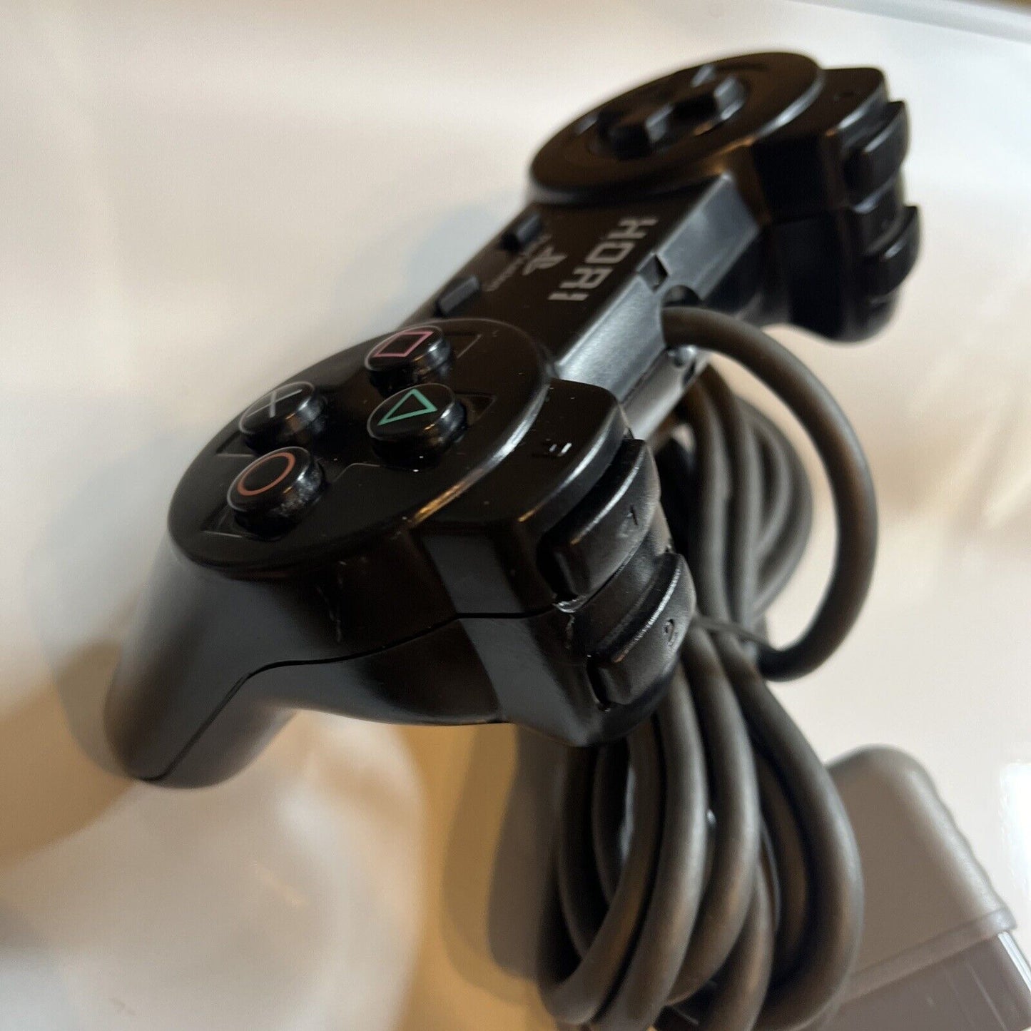 Hori Sony PlayStation PS1 Controller Gamepad Black Wired