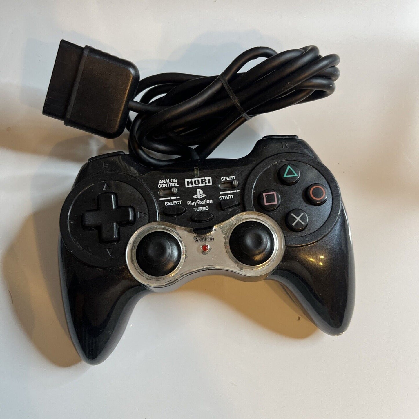 Hori Sony PlayStation Analog Sindou Pad 2 Turbo Controller for PS1 PS2