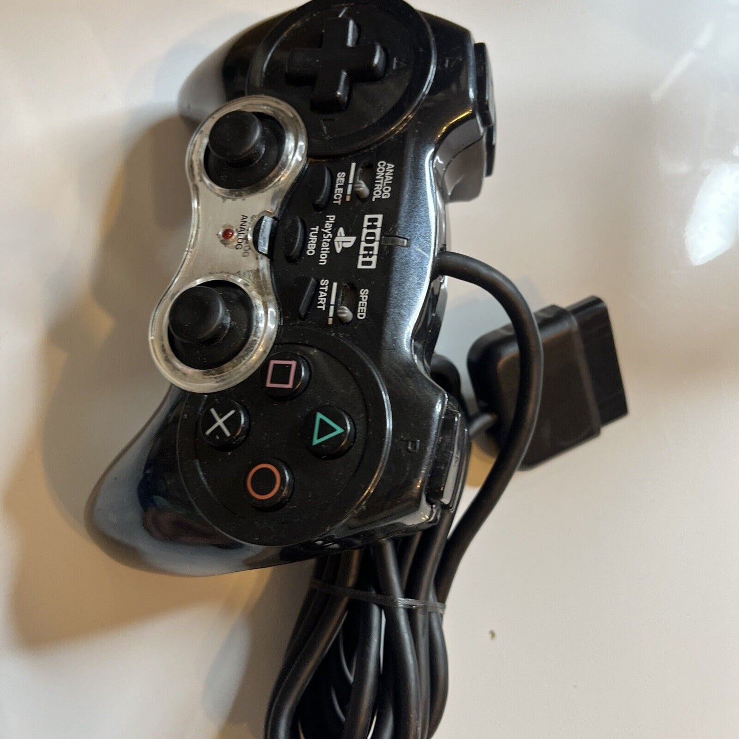 Hori Sony PlayStation Analog Sindou Pad 2 Turbo Controller for PS1 PS2