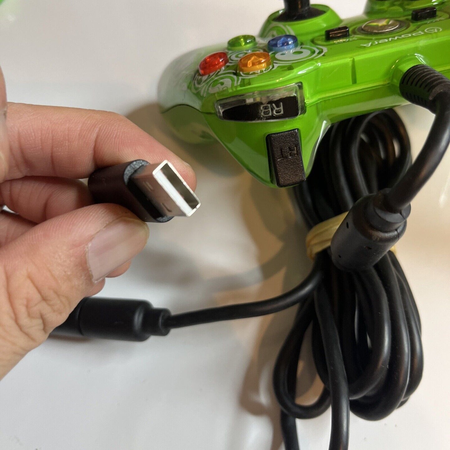 PowerA Microsoft Xbox 360 Controller USB Wired Green 103420-FR
